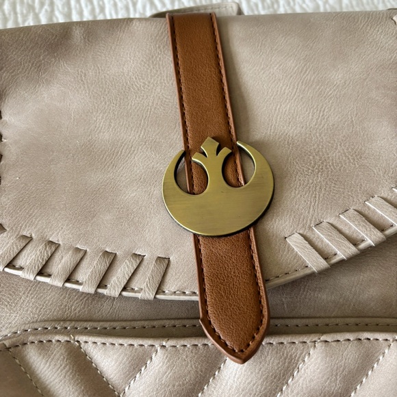 Bioworld Star Wars Beige Brown Backpack, Disney World, Theme Park - Picture 3 of 15